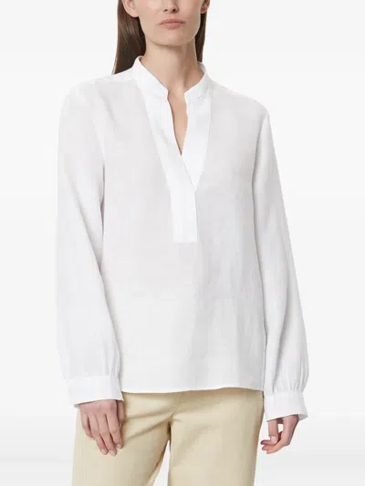 Marc O'polo Long-sleeve Blouse In White