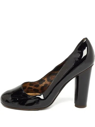 Pre-owned Dolce & Gabbana 115mm Patent-leather Pumps