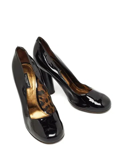 Pre-owned Dolce & Gabbana 115mm Patent-leather Pumps
