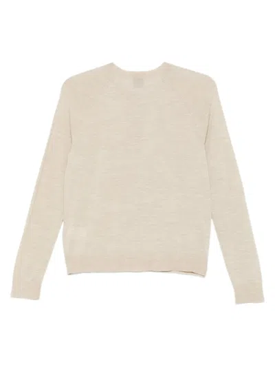 Hugo Boss Raglan-sleeve Wool Cardigan In Neutral