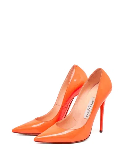 Pre-owned Jimmy Choo 120mm Patent-leather Pumps