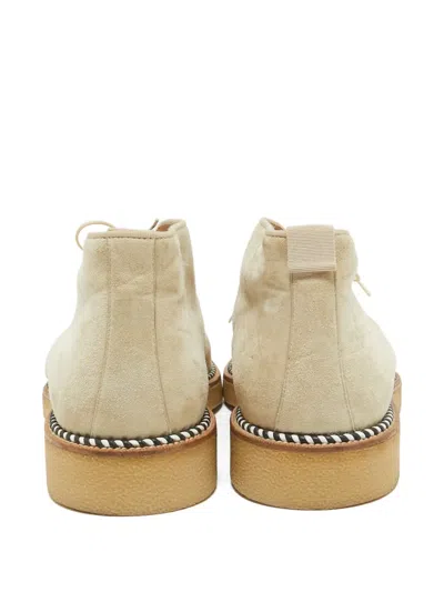 Pre-owned Christian Louboutin Suede Desert Boots