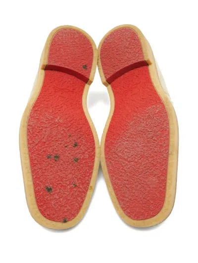 Pre-owned Christian Louboutin Suede Desert Boots