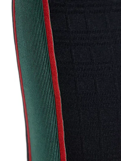 Casablanca Panelled Leggings In Blue