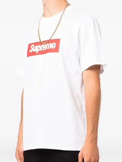 Mostly Heard Rarely Seen 8-bit Logo-print T-shirt In White
