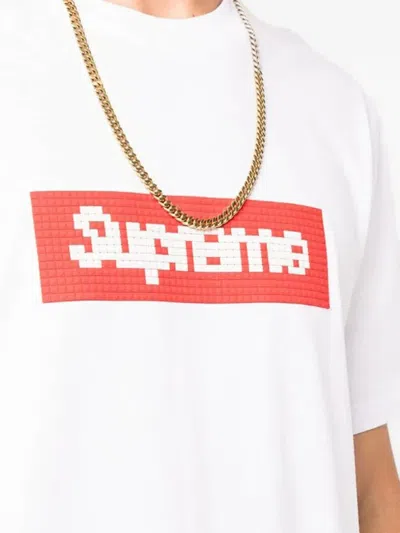Mostly Heard Rarely Seen 8-bit Logo-print T-shirt In White