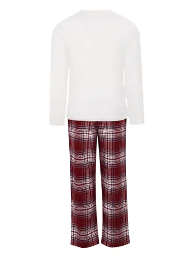 Tommy Hilfiger Junior Logo-print Checked Pajamas In Multi