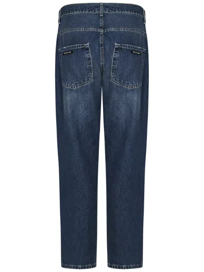 State Of Order Logo-patch Jeans In Blue