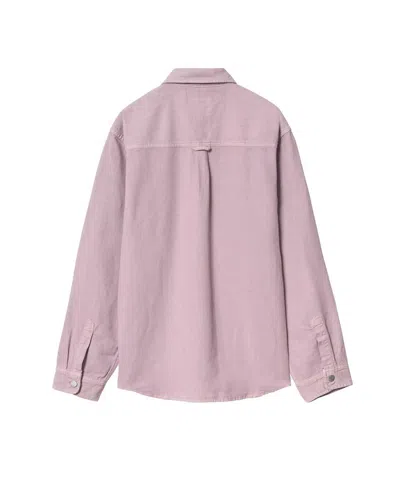 Carhartt Chore Coat With Chest And Front Pockets In Pink