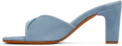 Maryam Nassir Zadeh Blue Louise Heeled Sandals