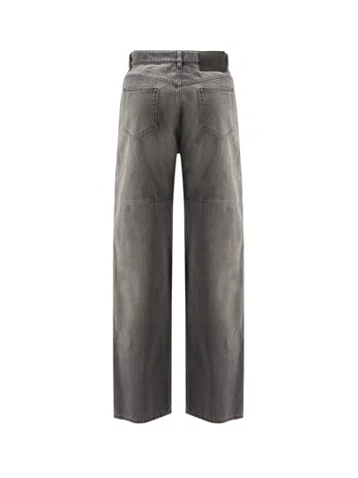 Mm6 Maison Margiela Jeans With Destroyed Effect In Multi