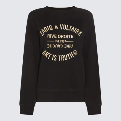 Zadig & Voltaire Zadig&voltaire Upper Blason Brode In Black
