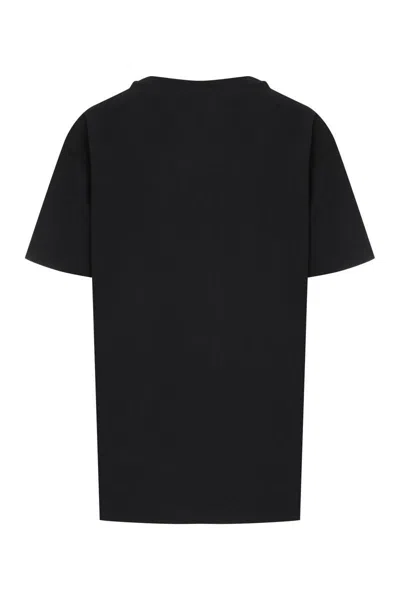 Vivienne Westwood Cotton Crew-neck T-shirt In Black