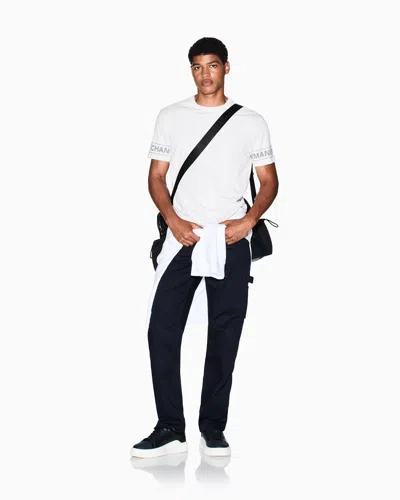 Armani Exchange Regular Fit T-shirts In White