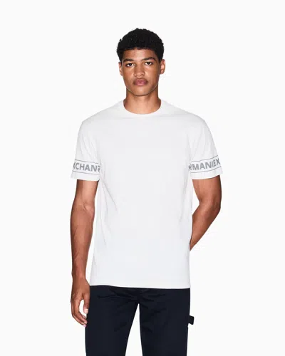 Armani Exchange Regular Fit T-shirts In White