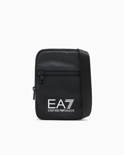 Ea7 Train Core Small Cross-body Bag With Oversized  Logo