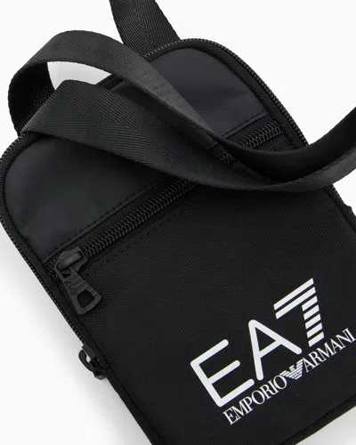 Ea7 Train Core Small Cross-body Bag With Oversized  Logo