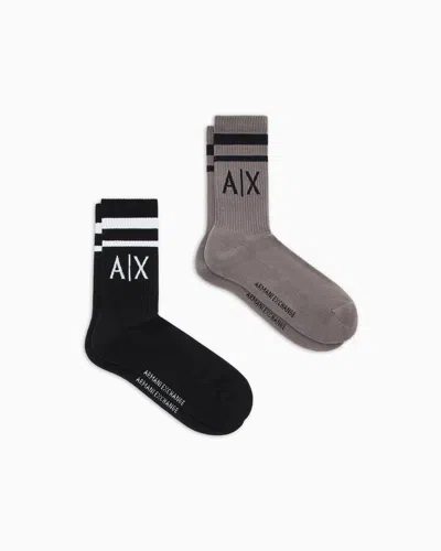 Armani Exchange Packung Mit 2 Paar Socken Mit Logo
