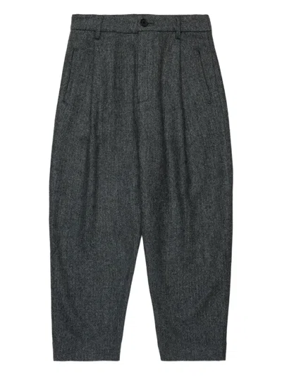 Marni Herringbone-pattern Trousers