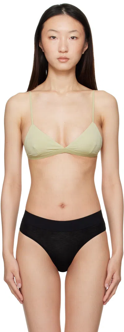 Baserange Green Mississippi Bra In Green