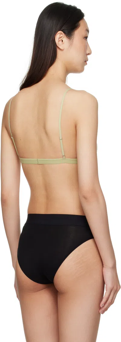 Baserange Green Mississippi Bra In Green