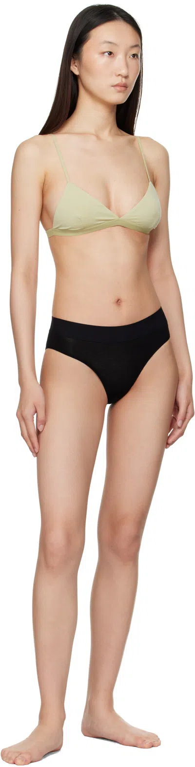 Baserange Green Mississippi Bra In Green