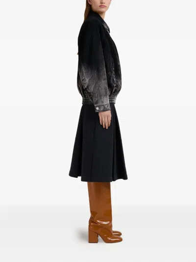 Marni Pleated Midi Skirt
