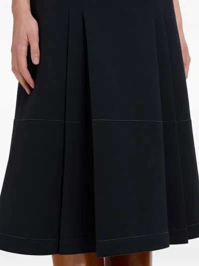 Marni Pleated Midi Skirt