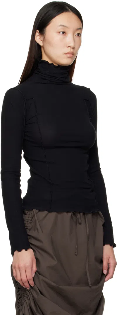 Baserange Black Omato Turtleneck