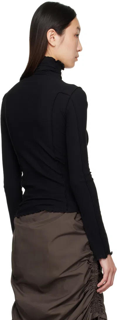 Baserange Black Omato Turtleneck