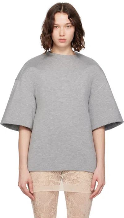 Marie Adam-leenaerdt Gray Base T-shirt In Gray