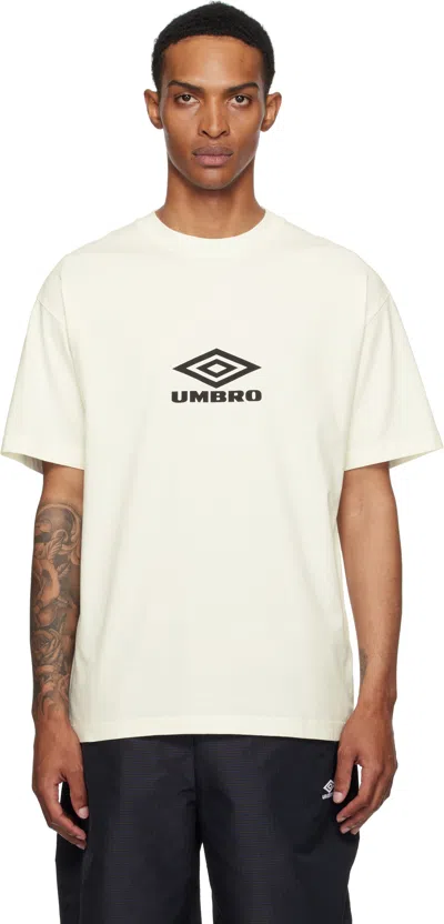 Umbro Off-white Basic T-shirt In White