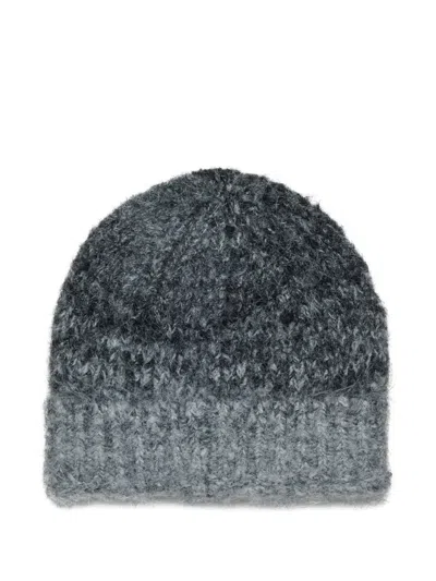 Diesel K-pelo Beanie In Gray