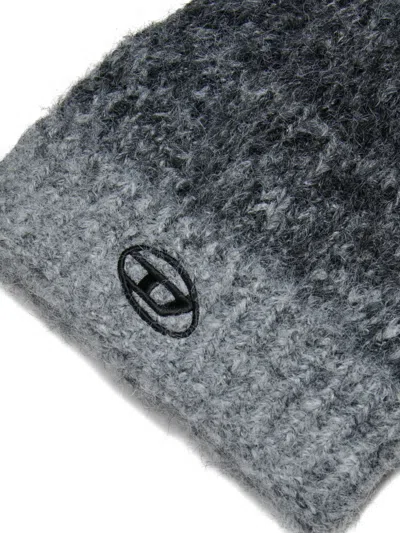 Diesel K-pelo Beanie In Gray