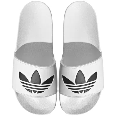 Adidas Originals Adilette Sliders White