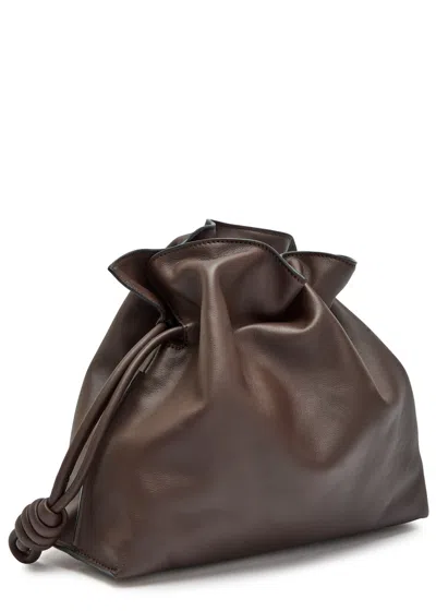 Loewe Flamenco Leather Clutch