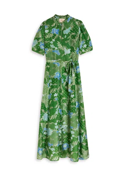 Hannah Artwear Oceanus Silk Maxi Dress