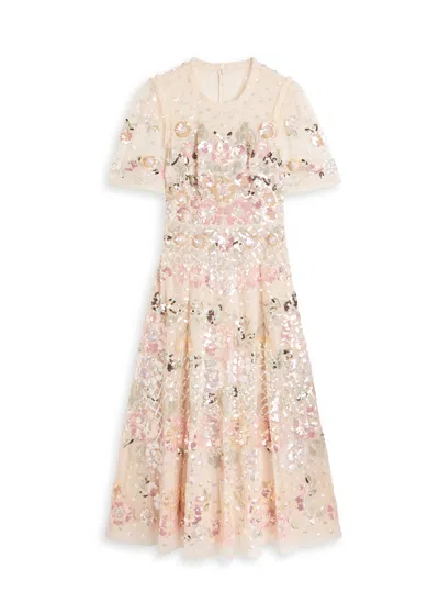 Needle & Thread Rosalie Sequin-embellished Midi Dress