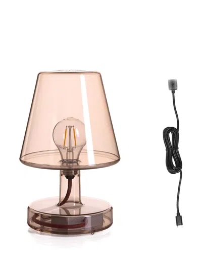 Fatboy Transparent-shade Table Lamp In Pink