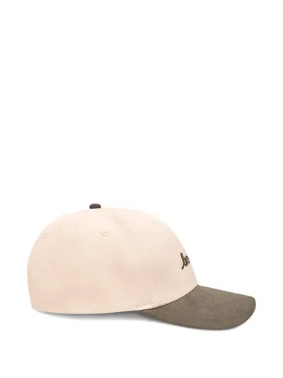 Les Deux Embroidered Two-tone Baseball Cap In Neutral