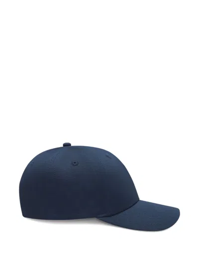 Les Deux Logo-embroidered Baseball Cap In Blue
