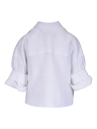 Twp Button-down Shirt In White