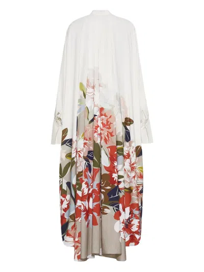 Adam Lippes Rysa Maxi Dress In White