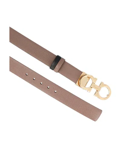 Ferragamo Double-sided Adjustable Gancini Belt