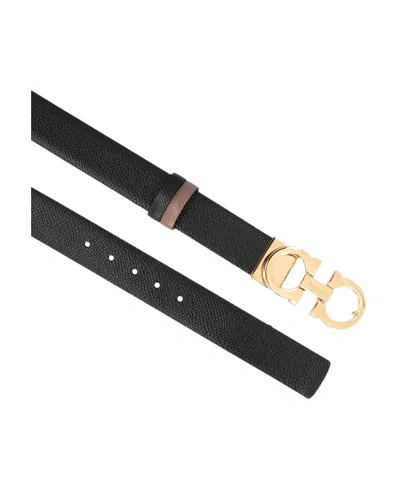 Ferragamo Double-sided Adjustable Gancini Belt