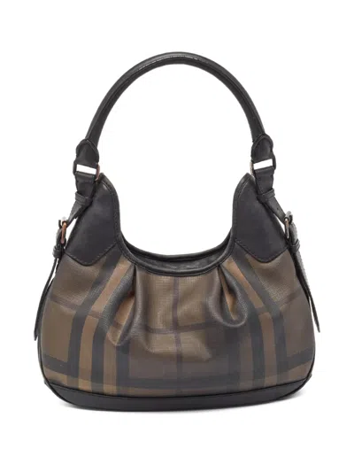 Pre-owned Burberry Check-pattern Shoulder Bag