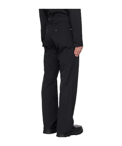 Misbhv Embossed Pattern Casual Pants In Black