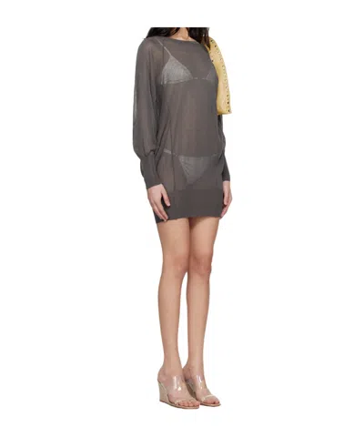 Gimaguas Safi Mini Dress In Brown