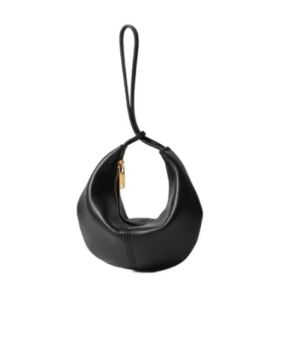 Jil Sander Zipper Tote Bag In Black