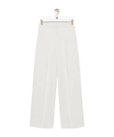 Loewe Trousers In Stretch Viscose Blend